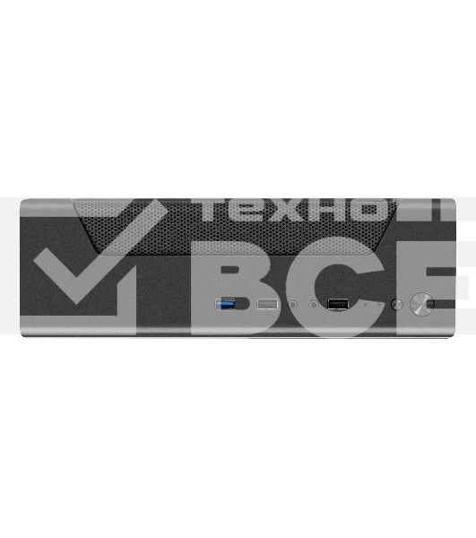 Компьютерный корпус Desktop ExeGate FL-102-TPS450 (mini-ITX, БП TPS450 с вент. 8см, 2*USB + 1*USB 3.0, аудио, черный)