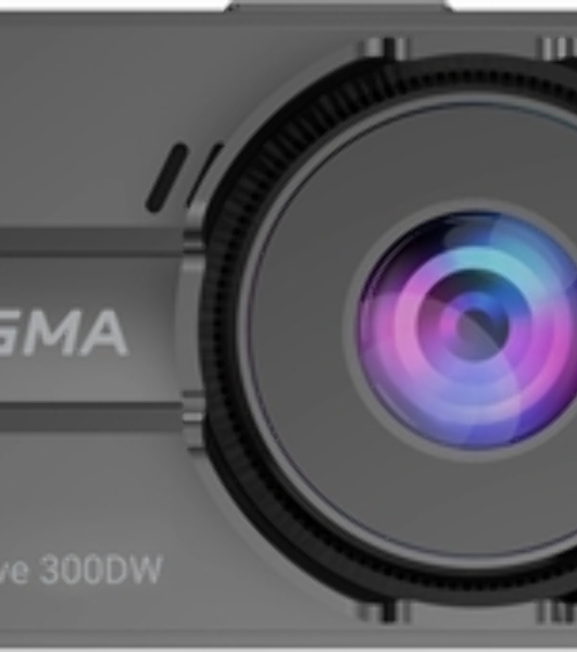 Видеорегистратор Digma FreeDrive 300DW, 2560x1440, 3', с камерой заднего вида, Wi-Fi, G-сенсор, датчик движения