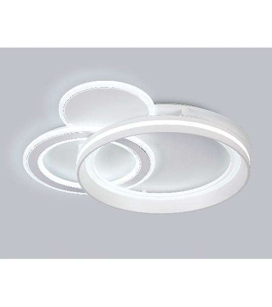 Светильник Ambrella light FA8511/3 WH белый 143W 3000K-6400K 500*500*80 (ПДУ РАДИО 2.4G)