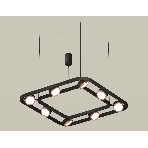 Светильник Ambrella light XB9182103/8 SBK/PPG черный песок/золото розовое полированное GX53 (C9182, N8126), фото3