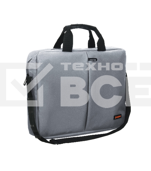 Сумка Exegate Office F1590 Grey, серая, полиэстер, для ноутбуков до 15.6
