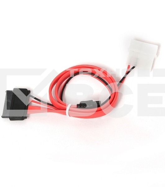 Кабель Gembird/Cablexpert Кабель Combo miniSATA , molex+SATA/miniSATA, 6pin+7pin, (длина инт-35см, пит-30см),(CC-SATA-C2)