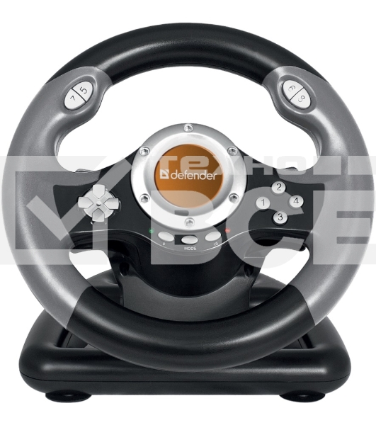 Руль Defender CHALLENGE MINI {Руль+ педали, 10кн., 200мм.,USB}