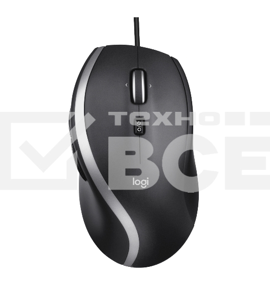 Мышь проводная Logitech M500S черный, 4000 dpi, USB, кнопки - 7