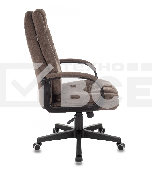 Кресло руководителя Бюрократ CH-868N Fabric Light-10 коричневый, крестовина пластик