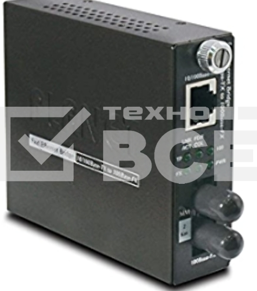 Медиаконвертер PLANET Technology FST-801 10/100Base-TX to 100Base-FX (ST) Smart Media Converter