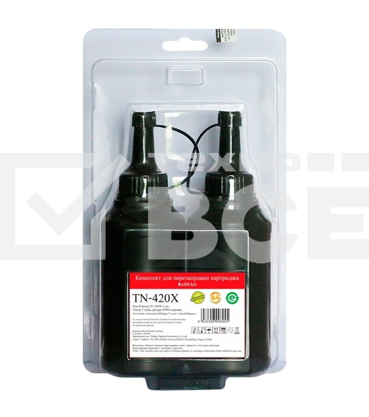 Заправочный комплект Pantum TN-420X, (чип + 2 тонера на 3000 стр.),для P3010/P3010/P3020/P3300/M6700/M6800/M7100/M7200/M7300 6k