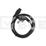 Кабель питания VCOM для ноутбуков 3М 3G*0.5mm 220V (CE022-CU) VDE стандарт, фото3