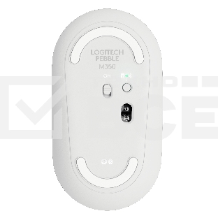 Мышь беспроводная Logitech Pebble M350 белый, 1000 dpi, радиоканал, Bluetooth, USB, кнопки - 3