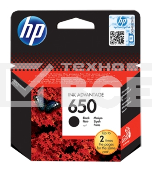 Картридж струйный HP 650 CZ101AE черный для HP DJ IA 2515