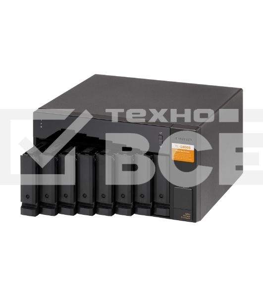 Полка расширения сетевого хранилища без дисков SMB QNAP TL-D800S SATA expansion enclosure, 8-tray 3,5