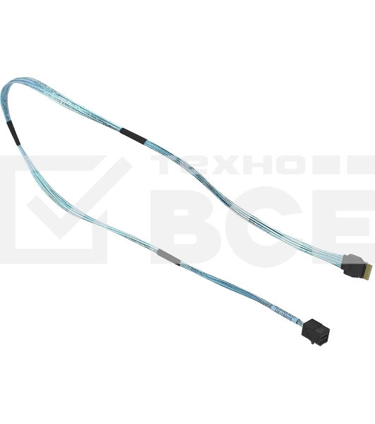 Кабель Gigabyte Cable SAS HD TO SLIMLINE SAS длина 0,8, синий