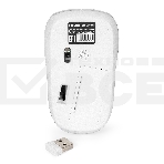 Мышь беспроводная ExeGate Professional Standard SR-9055W белый, 1200 dpi, радиоканал, USB, кнопки - 3, фото5