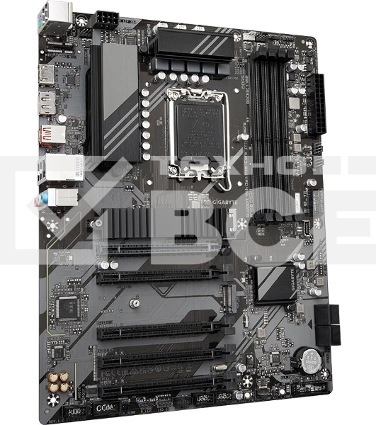 Материнская плата Gigabyte B760 DS3H, LGA 1700, Intel B760, 4xDDR5, 4xSATA, 2xM.2, 1xPCIe 4.0 x16, 4xPCIe 3.0 x1, 1xHDMI, 1xDP, 1x 1Gb LAN, 1xUSB 3.2 Gen 2, 1xUSB 3.2 Gen 2x2, 4xUSB 2.0, 3x3.5 мм, 7.1, ATX