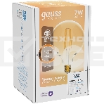 Лампа Smart Home Filament G95 7W 740lm 2500К E27 диммируемая LED, фото3