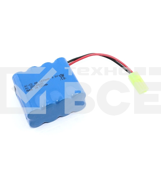Аккумулятор Ni-Cd 9.6V 1400 mAh AA Row разъем Tamiya (4+4)