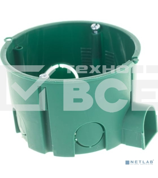 Установочная коробка для сплошных стен 65x45