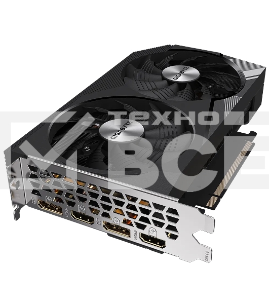 Видеокарта Gigabyte GV-N3060WF2-12GD NVIDIA GeForce RTX 3060 12Gb 192bit GDDR6 1792/15000 HDMIx2 DPx2 HDCP Ret