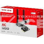 Wi-Fi  Bluetooth PCI Адаптер Mercusys AC1200 Dual-Band Wi-Fi Bluetooth  PCI Express Adapter, фото7