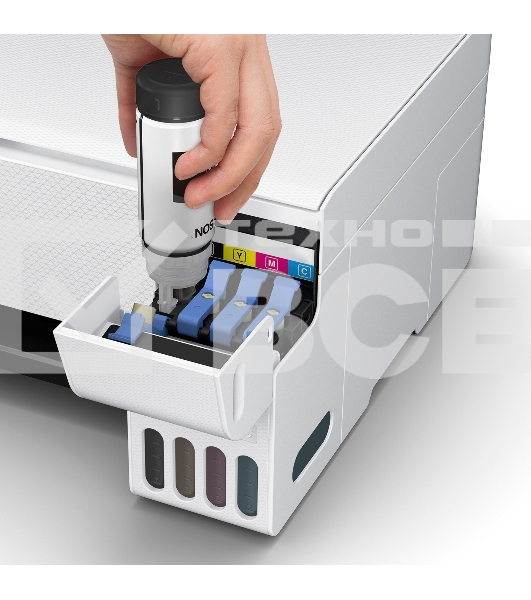МФУ струйный Epson L3256 (C11CJ67407/C11CJ67414/C11CJ67421/C11CJ67519/C11CJ67504/C11CJ67524/C11CJ67516), A4 цветное, печ. до 10 стр/мин. (ч/б) до 5 стр/мин. (цвет), 1440 x 5760 dpi (печать) 1200x2400dpi (скан.), USB, Wi-Fi