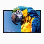 Экран для проектора S'OK SCFRV-221x125G 100' 16:9 на бархатной раме, High Contrast Gray, черная рама, фото9