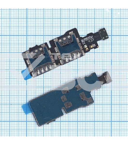 Слот Sim-карты для Samsung Galaxy S5 mini SM-G800