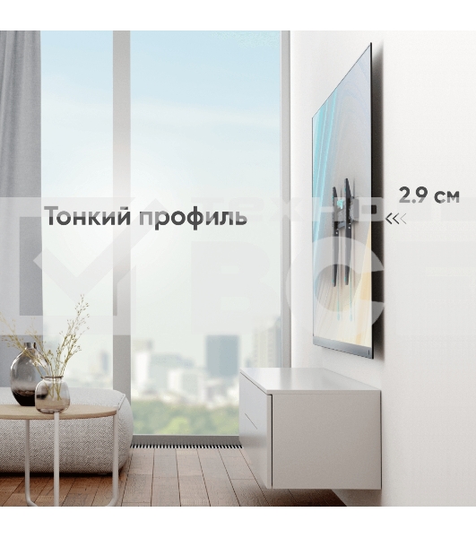 Кронштейн ONKRON FM6 для телевизора 43