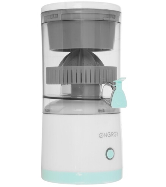 Соковыжималка ENERGY EN-227USB черный/серебристый, цитрусовая, 80 Вт, 300 мл, механическое