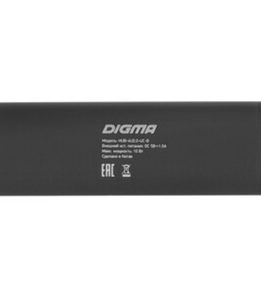 USB-разветвитель Digma DHUB-4USB-C-2.0, USB-C, USB 2.0 4порта, USB