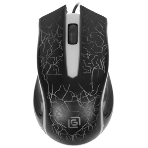 Мышь проводная Oklick 395M SHADOW черный, 1500 dpi, USB, кнопки - 3, фото3