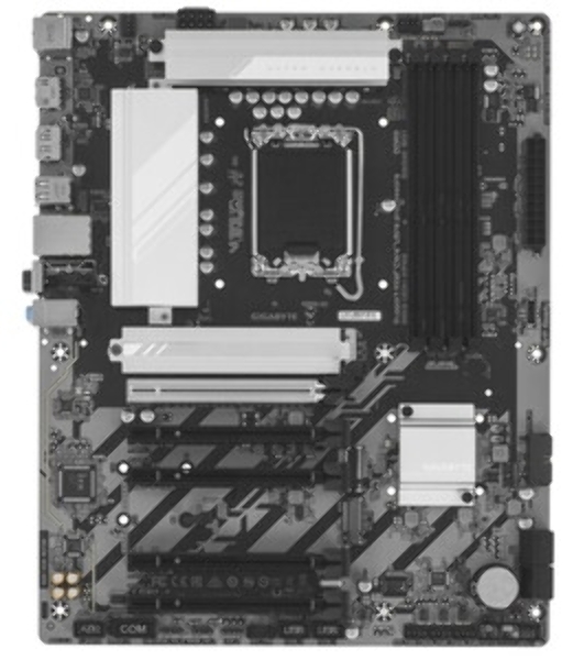 Материнская плата Gigabyte B860 EAGLE WIFI6E, LGA 1851, Intel B860, 4xDDR5, 4xSATA, 3xM.2, 1xPCIe 5.0 x16, 2xPCIe 4.0 x16, 1xHDMI, 1xDP, 1x 2.5Gb LAN, 4xUSB-A 2.0, 1xUSB-A 3.2 Gen 1, 1xUSB-A 3.2 Gen 2, 1xUSB-C 3.2 Gen 2x2, 7.1, 3x3.5 мм, ATX