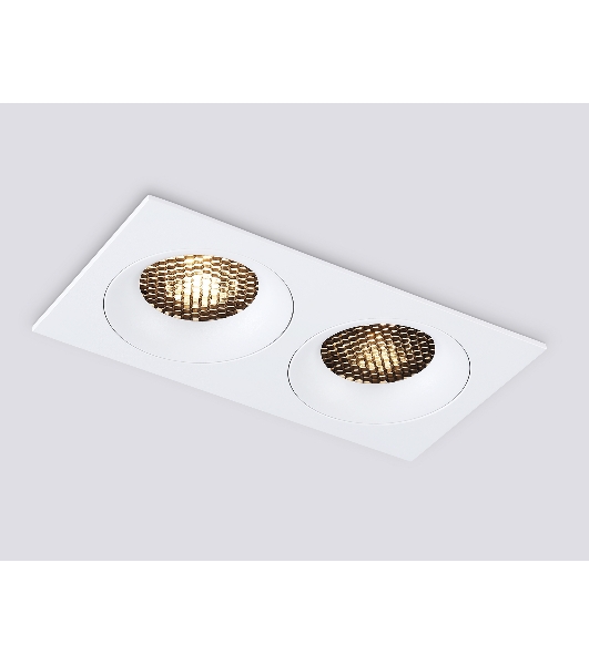 Светильник встраиваемый Ambrella light TN102731/2 WH белый GU5.3 175*92*23