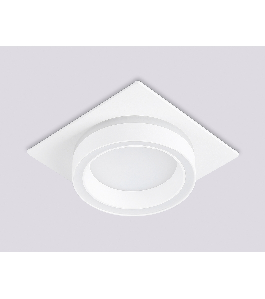Светильник Ambrella light TN52421 WH/FR белый/белый матовый GX53 max 12W 105*105*45