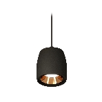 Светильник Ambrella Light XP1142001 SBK/PYG черный песок/золото желтое полированное MR16 GU5.3 (A2311, C1142, N7034), фото 1