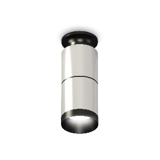 Светильник Ambrella Light XS6305080 PSL/PBK серебро полированное/черный полированный MR16 GU5.3 (N6902, C6305, A2061, N6131)