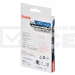 Разветвитель USB 2.0 Buro BU-HUB4-U2.0-Slim 4порт. черный, фото6