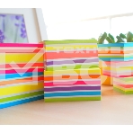 Блок самоклеящийся бумажный Stick`n 21537 76x76мм, 400 листов, 70 г/м2, неон+пастель, 5 цветов в упаковке, фото2