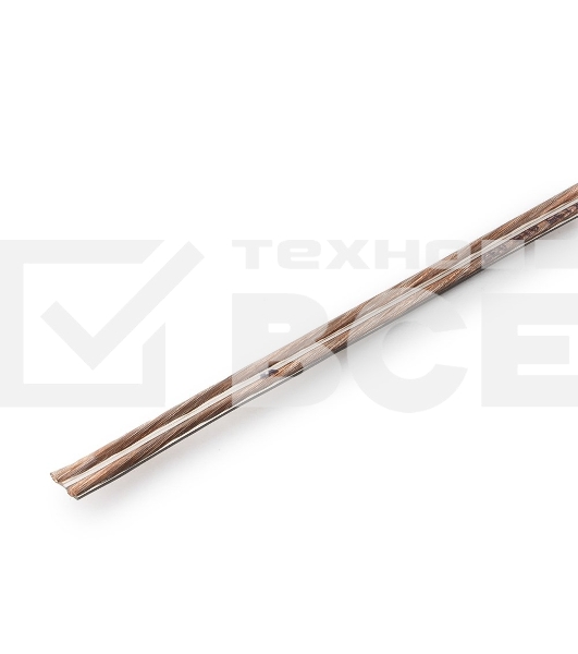 Акустический кабель Cablexpert CC-TC2x1,0-10M, прозрачный,  10 м, бухта