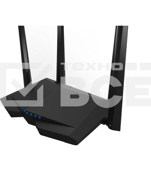 Маршрутизатор Tenda AC6 AC1200 Двухдиапазонный, Wi-Fi маршрутизатор, 4*5 дБи внешние антенны