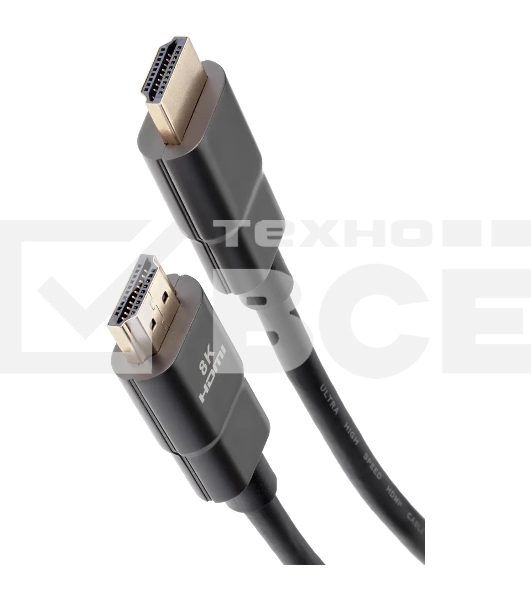 Кабель HDMI 19M/M,ver. 2.1, 8K@60 Hz 1.5m iOpen (Aopen/Qust/VCOM ) <ACG863-1.5M>