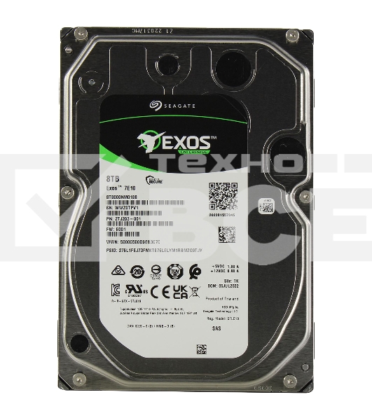 Жесткий диск Seagate 8TB 7200RPM SAS  12GB/S 256MB ST8000NM018B