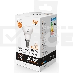 Лампа светодиодная Gauss Elementary 63116 6Вт цок.:E14 рефлек. 220B 3000K св.свеч.бел.теп. (упак.:10шт), фото5