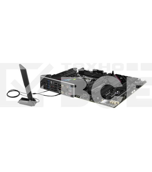 Материнская плата ASUS ROG STRIX B650E-F GAMING WIFI, AM5, AMD B650, 4xDDR5, 4xSATA, 3xM.2, 1xPCI-E 5.0 x16, 1xPCI-E 4.0 x4, 2xPCI-E x1, 1xHDMI, 1xDP, 1x 2.5Gb LAN, 4xUSB-A 2.0, 4xUSB-A 3.2 Gen 1, 2xUSB-A 3.2 Gen 2, 1xUSB-C 3.2 Gen 2, 1xUSB-C 3.2 Gen 2x2,
