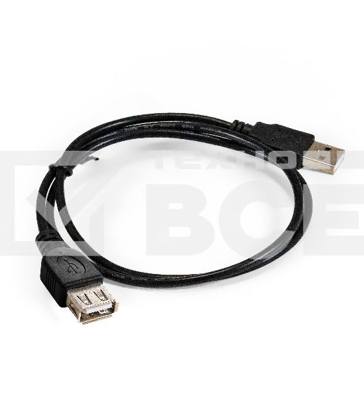Удлинитель USB 2.0 ExeGate EX-CC-USB2-AMAF-0.75 (Am/Af, 0,75м)