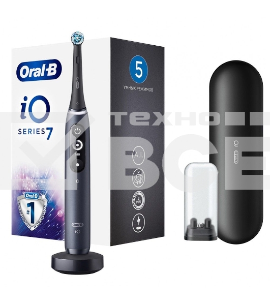 Зубная щетка электрическая Oral-B iO Series 7 Onyx черный
