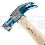 Молоток-гвоздодер Gross AMERICAN HICKORY 450 г, угол 45, магнит, обрезиненная рукоятка, фото2