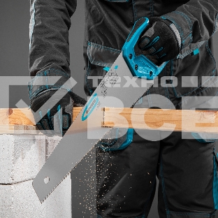 Ножовка Gross 24100 по дереву 450 двухкомпонентная рукоять