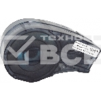 Картридж ленточный Cactus CS-M21-750595WT черный шрифт, белый фон (19.1 мм, 6.4 м) для Brady BMP21-PLUS, BMP21-LAB, фото 1