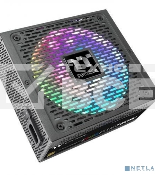 Блок питания Thermaltake ATX 750W Toughpower iRGB Plus 80 PLUS gold (24+4+4pin) APFC 140mm fan color LED 9xSATA Cab Manag RTL
