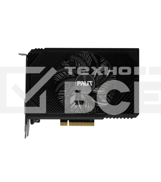 Видеокарта Palit RTX3050 STORMX 6Gb NVIDIA GeForce RTX 3050 6Gb PCI-E 4.0 96bit GDDR6 1042/14000 DVIx1 HDMIx1 DPx1 HDCP Ret